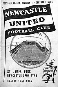 newcastle 1956/57 programme